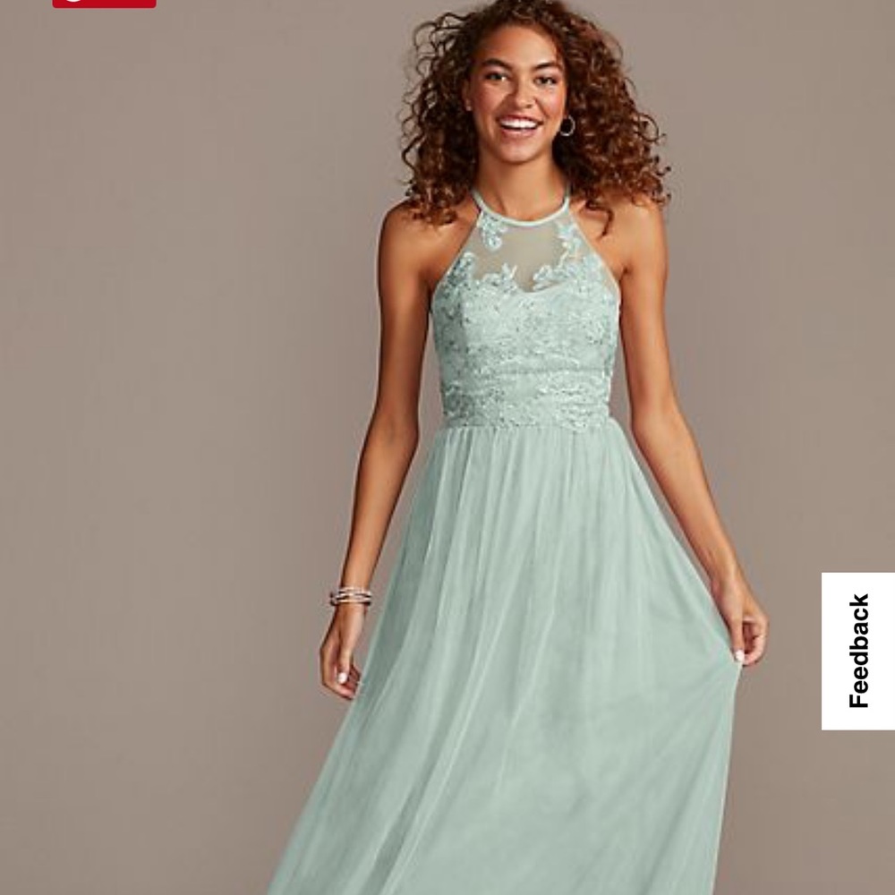 Davids Bridal Bridesmaid Dress 4 WINE
